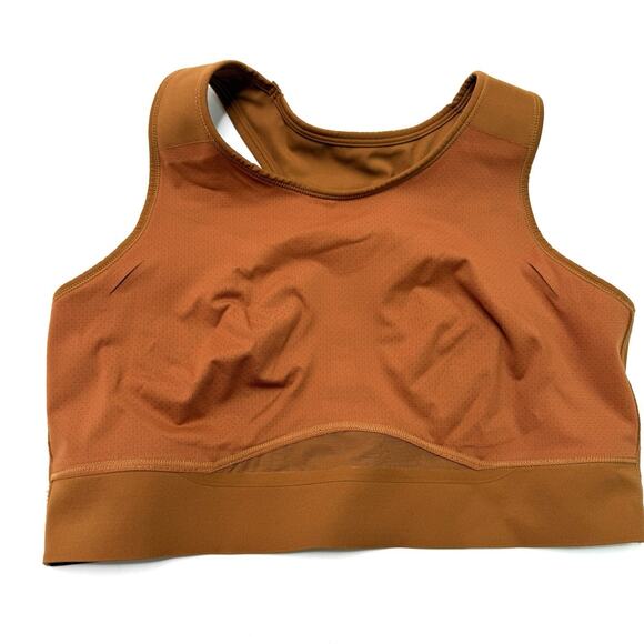 Knix Sports Bra in Rust Orange - Picture 9 of 12